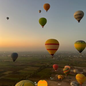 Hot Air Balloon Ride in Luxor Sunrise